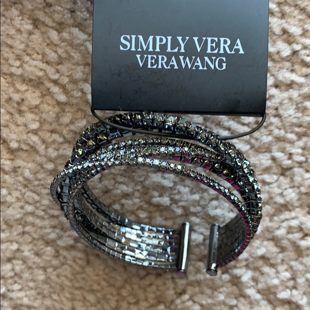 Classy black adjustable bracelet